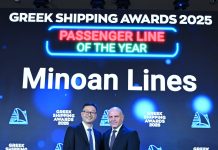Στις Μινωικές Γραμμές το Βραβείο “PASSENGER LINE OF THE YEAR 2025” Lloyd’s List GREEK SHIPPING AWARDS