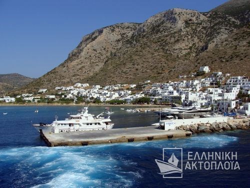 departure from the port of Sifnos