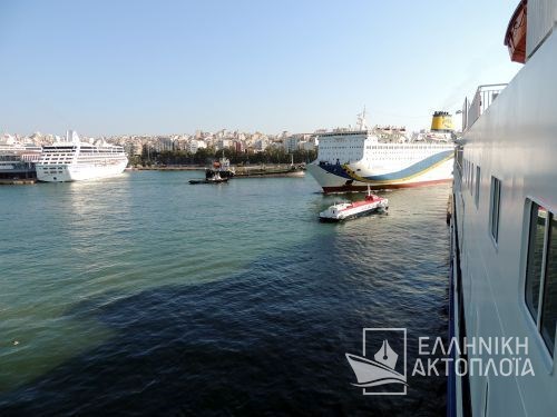 the port of Piraeus