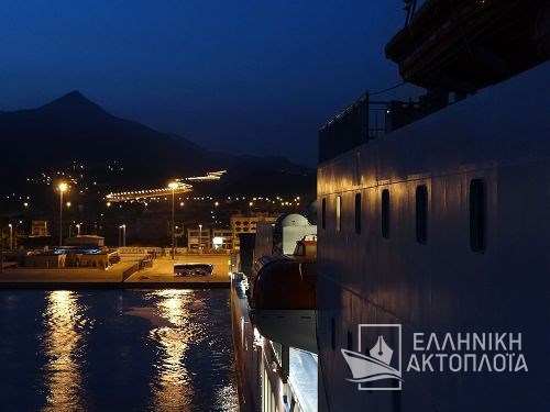 port of Igoumenitsa-departure
