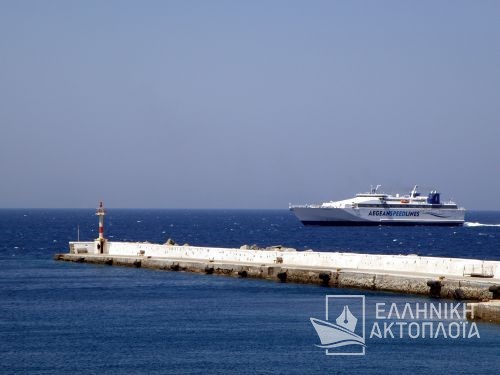 arrival at the old Port of Mykonos
