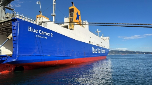 blue carrier 2 