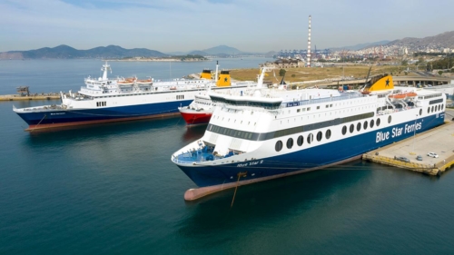 blue horizon-fast ferries andros-blue star 2