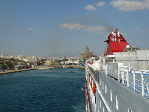 departure from Piraeus
