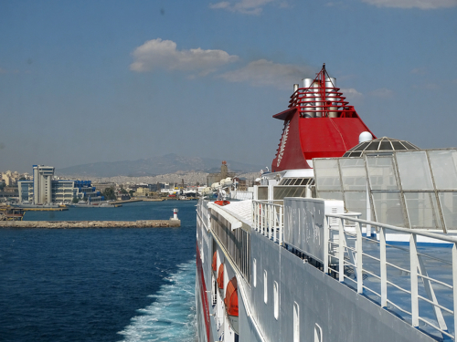 departure from Piraeus