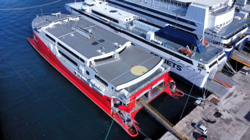 Eurochampion Jet 2 (ex.Skane Jet)-Dry Docking