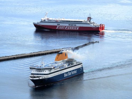 fast ferries andros-blue star myconos