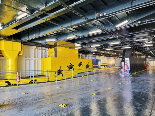 Smyrna Di Levante-Deck 5 -Garage & Embarkation