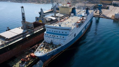 Ionian Sky - Dry Docking