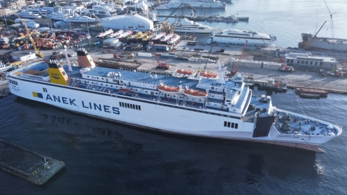 Lefka Ori (ex.Blue Horizon) - Dry Docking