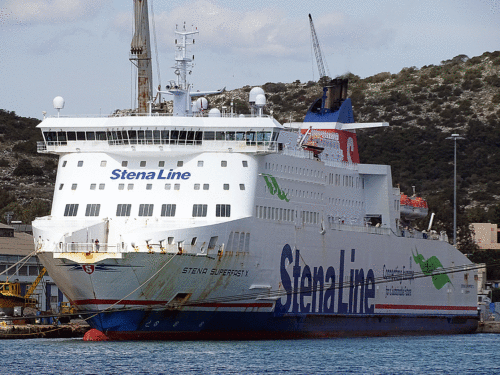 Stena Superfast X - Dry Docking
